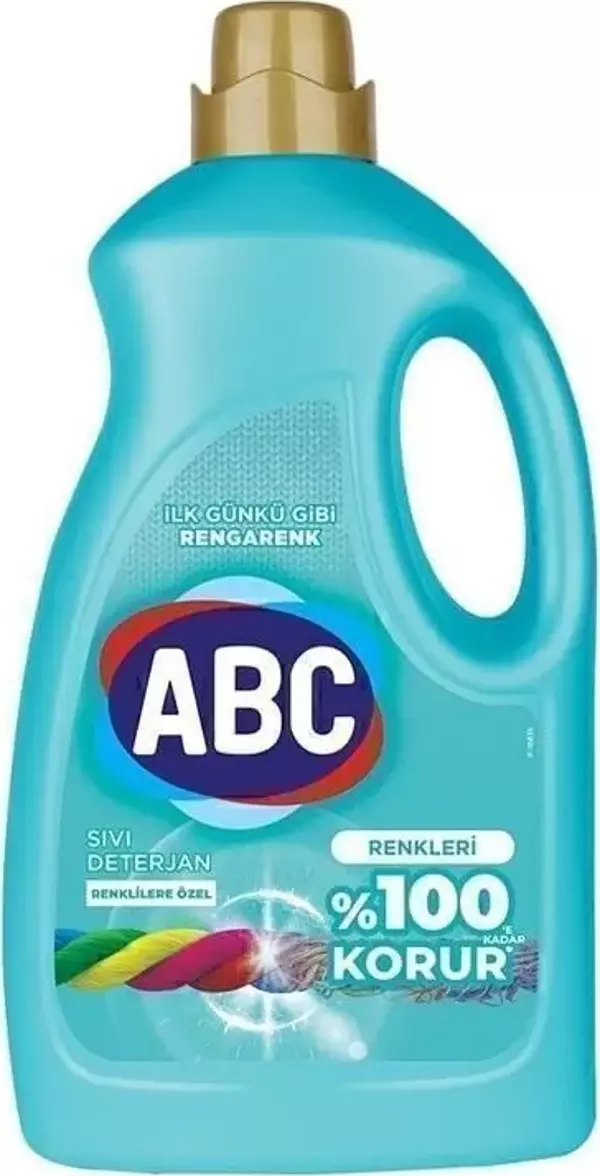 ABC Sıvı Çamaşır Deterjanı Renkliler İçin 3 Lt - Image 1