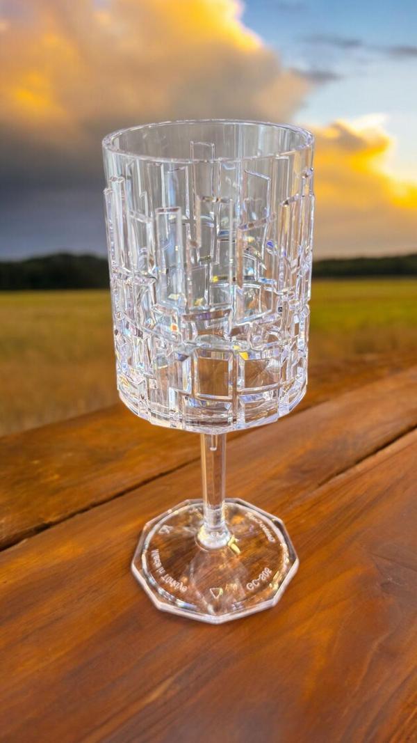 Kırılmaz Şarap Kadehi (10 Adet) 300 ML - Image 1