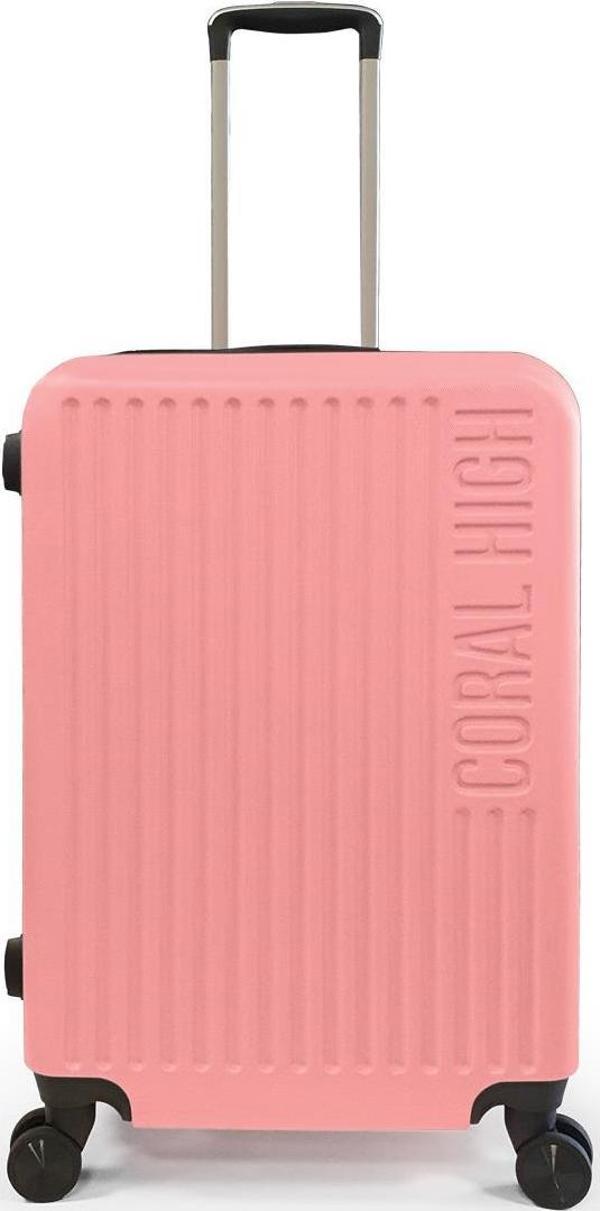 Coral High ABS Pudra Orta Boy Valiz 16527 - Image 1