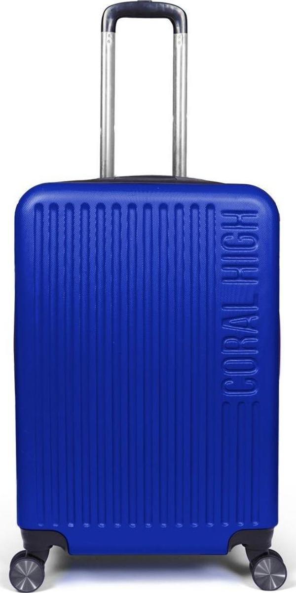 Coral High ABS Saks Mavi Orta Boy Valiz 16467 - Image 1