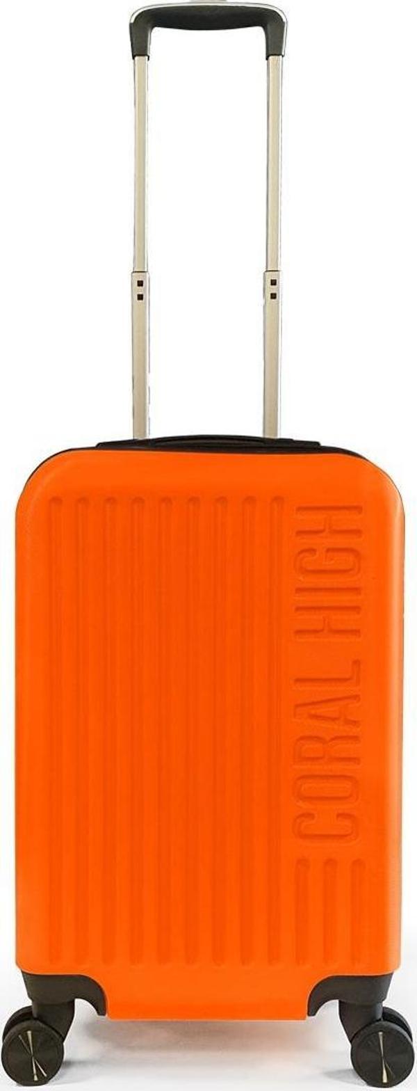 Coral High ABS Turuncu Küçük Boy Valiz 16521 - Image 1