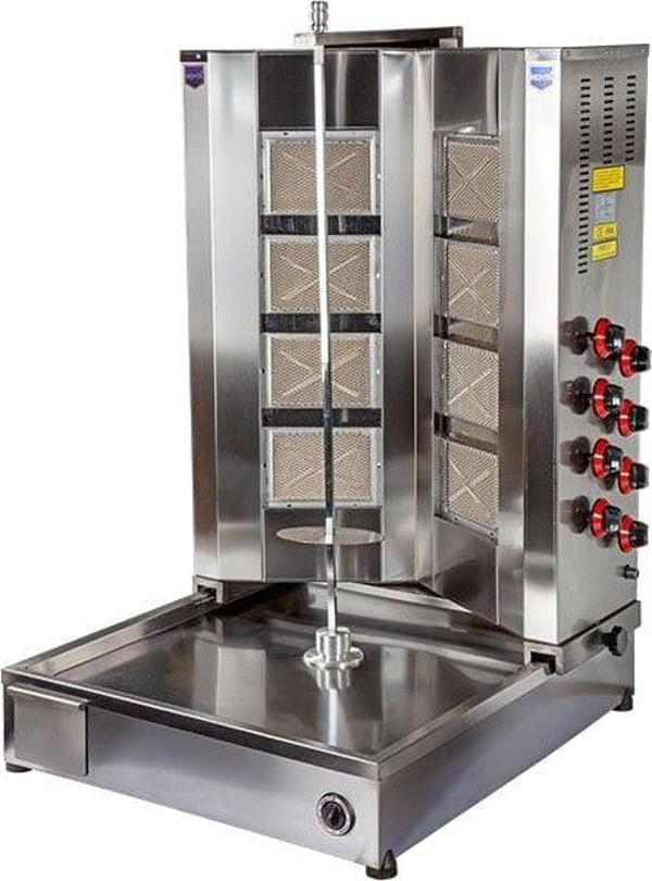 Remta 8 Radyanlı Alttan Motorlu V Model Gazlı Döner Ocağı - Image 1