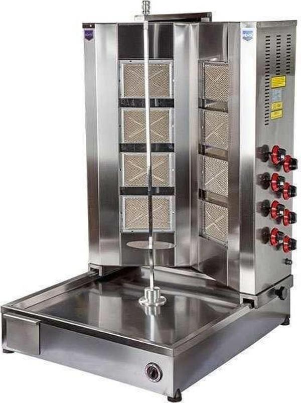 Remta Sekiz Radyanlı Alttan Motorlu V Model Döner Ocağı (Gazlı) D14(A) - Image 1