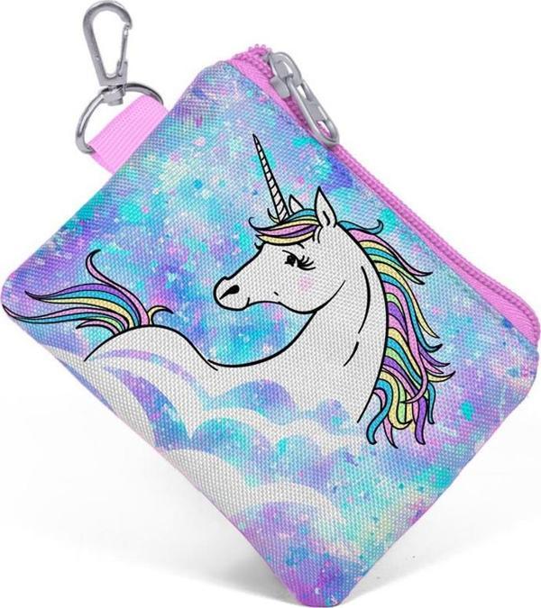 Coral High Derin Mavi Unicornlu Bozuk Para Çantası 21775 - Image 1