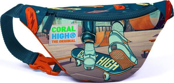 Coral High Kids Civit Fosforlu Turuncu Bel Çantası 22423 - Image 1