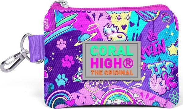 Coral High Kids Grafiti Desenli Bozuk Para Çantası 21889 - Image 1