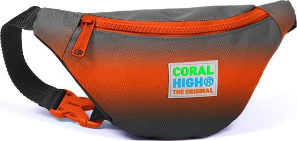 Coral High Kids Gri Turuncu Renk Geçişli Bel Çantası 12620 - Image 1