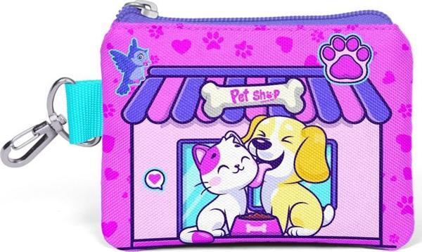 Coral High Kids Kedi Köpek Desenli Bozuk Para Çantası 21928 - Image 1