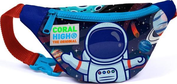 Coral High Kids Lacivert Robot Desenli Bel Çantası 22424 - Image 1