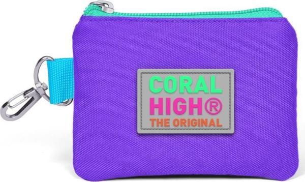 Coral High Kids Mor Renk Detaylı Bozuk Para Çantası 21834 - Image 1