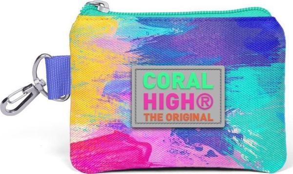 Coral High Kids Renkli Airbrush Desenli Bozuk Para Çantası 21838 - Image 1