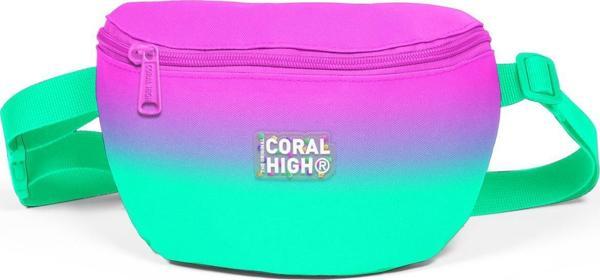 Coral High Kids Pembe Su Yeşili Renk Geçişli Bel Çantası 11556 - Image 1
