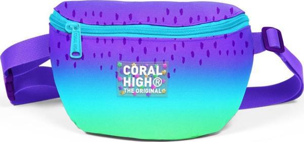 Coral High Mor Lila Renk Geçişli Bel Çantası 11545 - Image 1