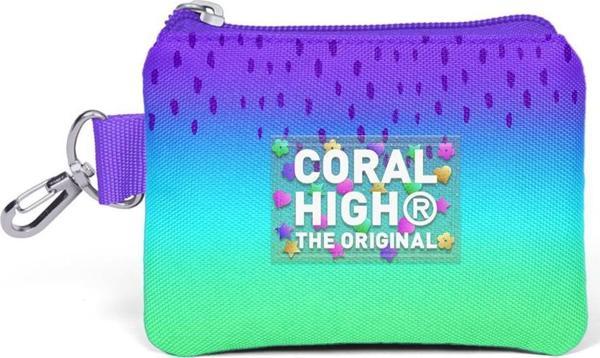 Coral High Mor Lila Renk Geçişli Bozuk Para Çantası 21906 - Image 1