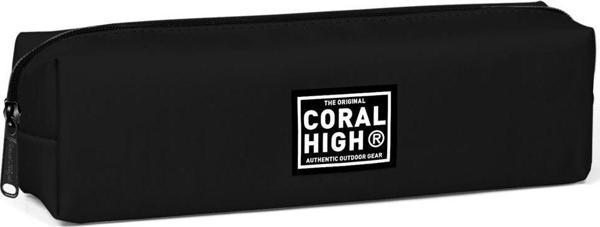 Coral High Tek Bölmeli Siyah Çocuk Ve Yetişkin Kalemlik - Image 1