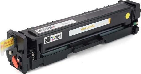 Elittoner Hp CF402A (201A) - Canon CRG-045Y Sarı (1.4K) - Image 1