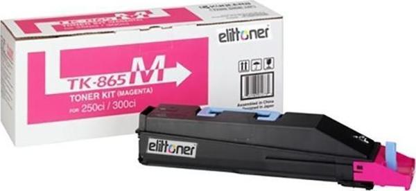 Elittoner Kyocera TK-865, 250ci, 300ci Magenta (150Gr/12k) - Image 1