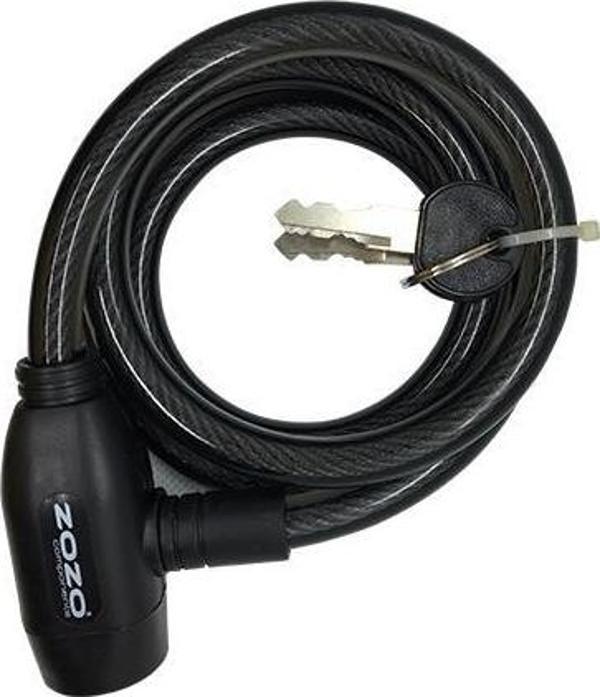 Zozo Anahtarlı Bisiklet Kilidi 12x1200mm - Image 1