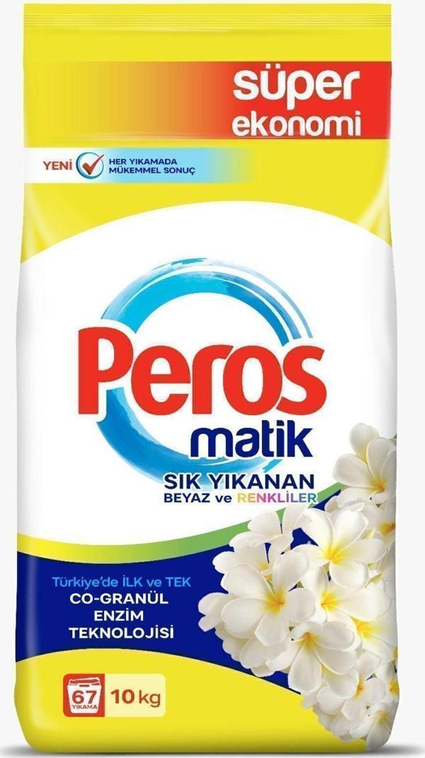 Peros 10 KG MTK SIK YIKANANLAR SARI-YASEMİN ÇİÇEĞİ - Image 1