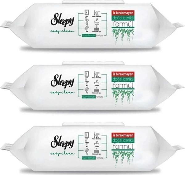 Sleepy Easy Clean Yüzey Temizleme Havlusu 100'lü x 3 Adet - Image 1