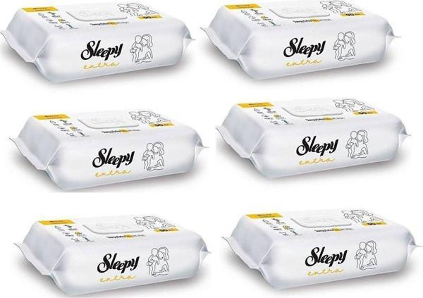Sleepy Extra Sensitive Baby Islak Havlu 90' Lı X 6 Adet - Image 1