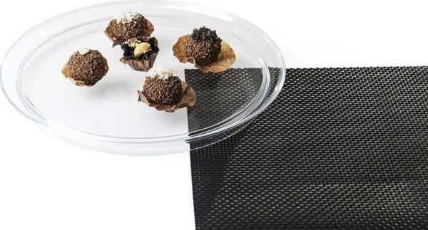 Biradlı Polycarbon Yuvarlak Çok Amaçlı Tepsi GRV-2201-T - Image 1