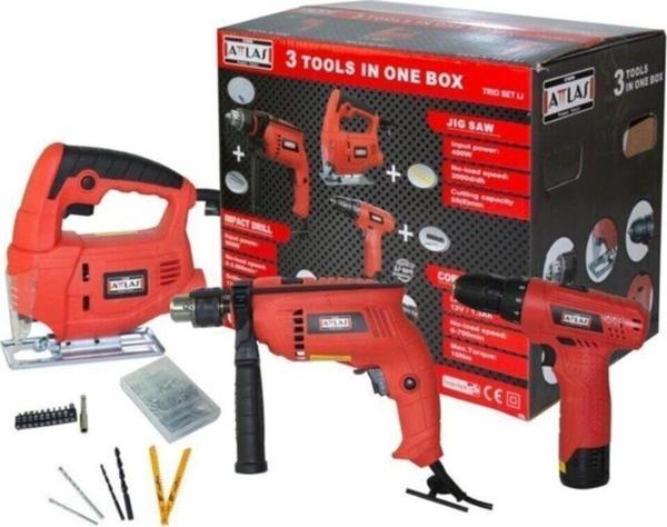 Attlas Trio Set Li(matkap+dekupaj+12v Li-ion Vidalama) - Image 1