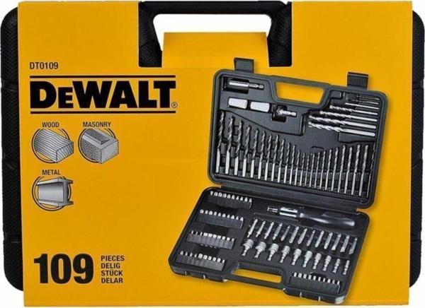 Dewalt Dt0109 109 Parça Delme Ve Vidalama Aksesuar Seti - Image 1
