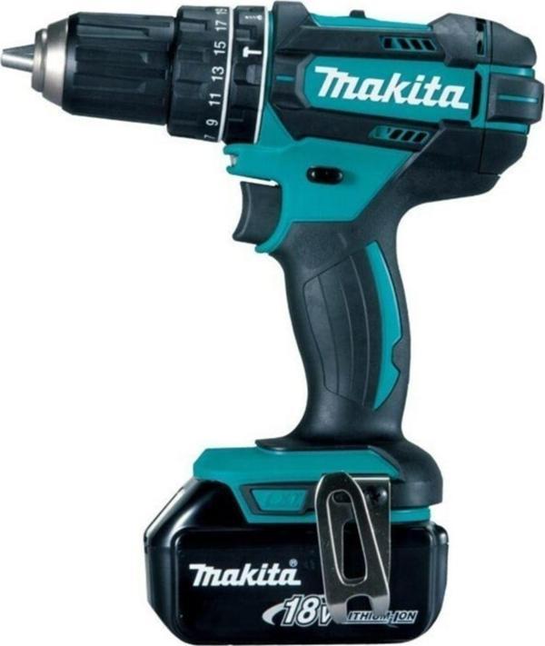 Makita Dhp482rfe 18v / 3.0ah Li-ion Akülü Darbeli Matkap Vidalama - Image 1