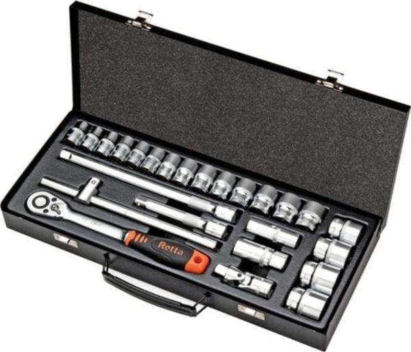 Retta 1/2” Lokma Takımı 25 Parça - 12 Köşe - Inch - Image 1