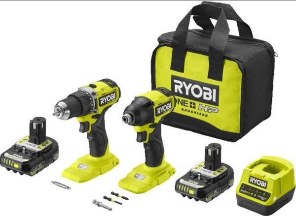 Ryobi Rck182a-2c20s 18v Combo Kit Matkap Ve Vidalama In2 T5133005288 - Image 1