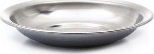 Çelik Ekonomik Yemek Tabağı 15 CM - Image 1