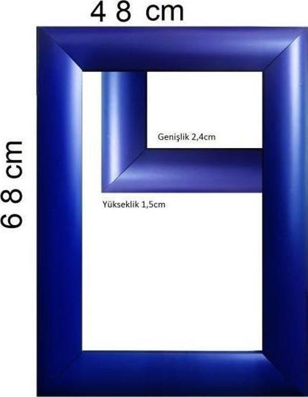 Sar Puzzle Sar Plus Balıksırtı Puzzle Çerçevesi 1000 Parça Için Ebat 68 cm x 48 cm Lacivert - Image 1