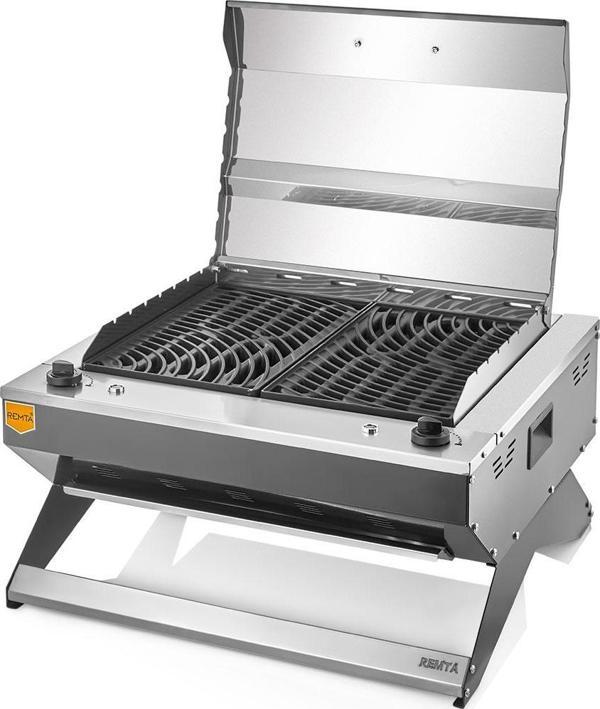 Remta Elektrikli Profesyonel Döküm Maksi Barbekü - R133 - Image 1