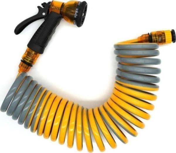 Daye 5908 Bahçe Sulama Için Spiral Hortum Seti 7.5 Metre - Image 1