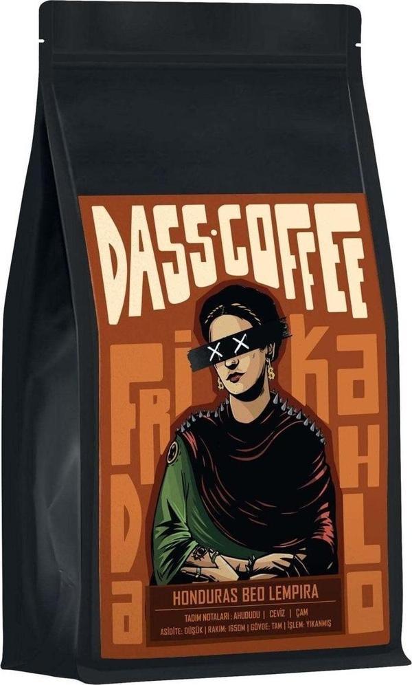 Dass Coffee Honduras Beo Lempira Çekirdek Kahve 250Gr - Öğütülmemiş - Image 1