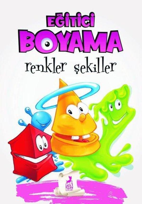 Eğitici Boyama - Renkler Şekiller - Ren Kitap Yayınevi - Image 1