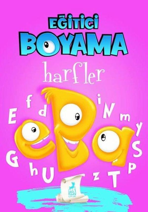 Eğitici Boyama - Harfler - Ren Kitap Yayınevi - Image 1