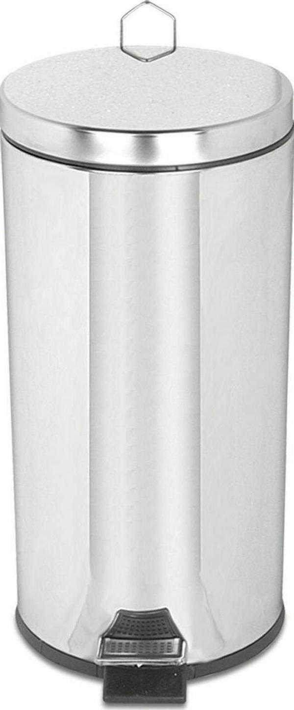 Krom Pedallı Çöp Kovası 20 Lt. - Image 1