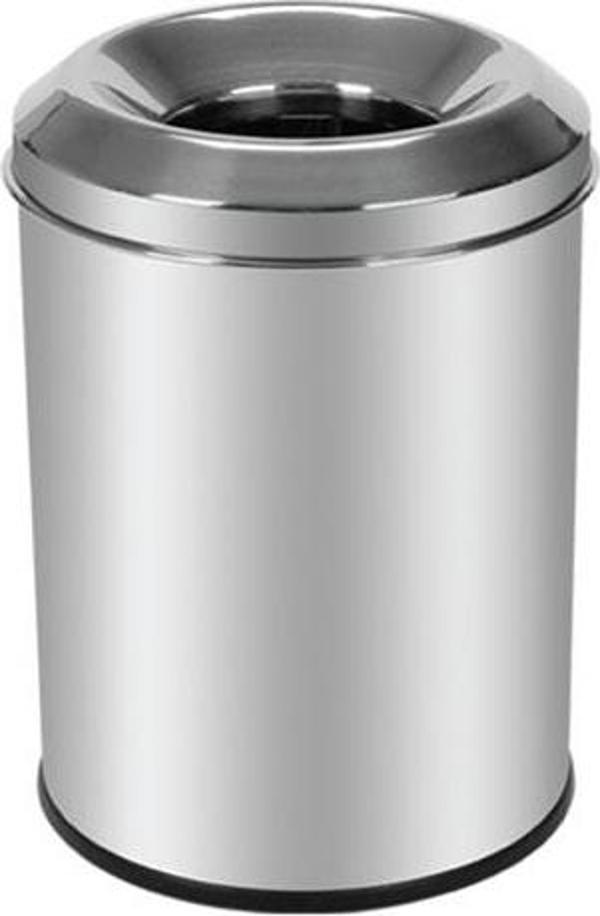 Krom Yanaz Çöp Kovası 8 Litre - Image 1