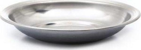 Çelik Ekonomik Yemek Tabağı 17 CM - Image 1