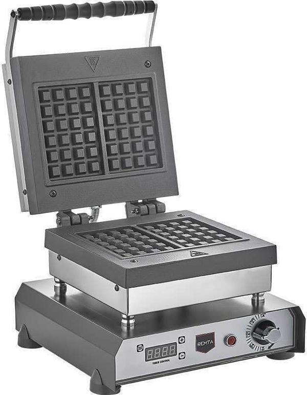 Remta Değişebilir Yüzey Waffle Makinesi W34 - Image 1