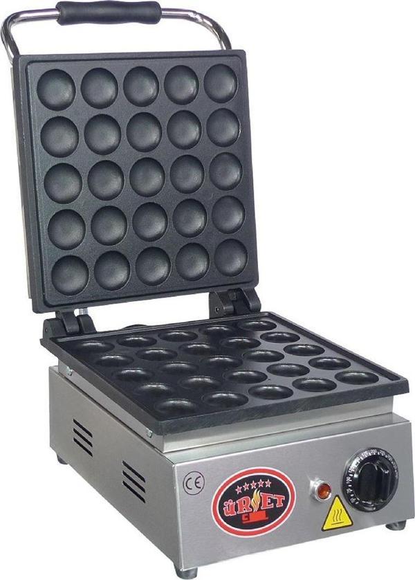 Üret Çelik 25’li Kapaklı Pancake Makinesi WF 6 - Image 1