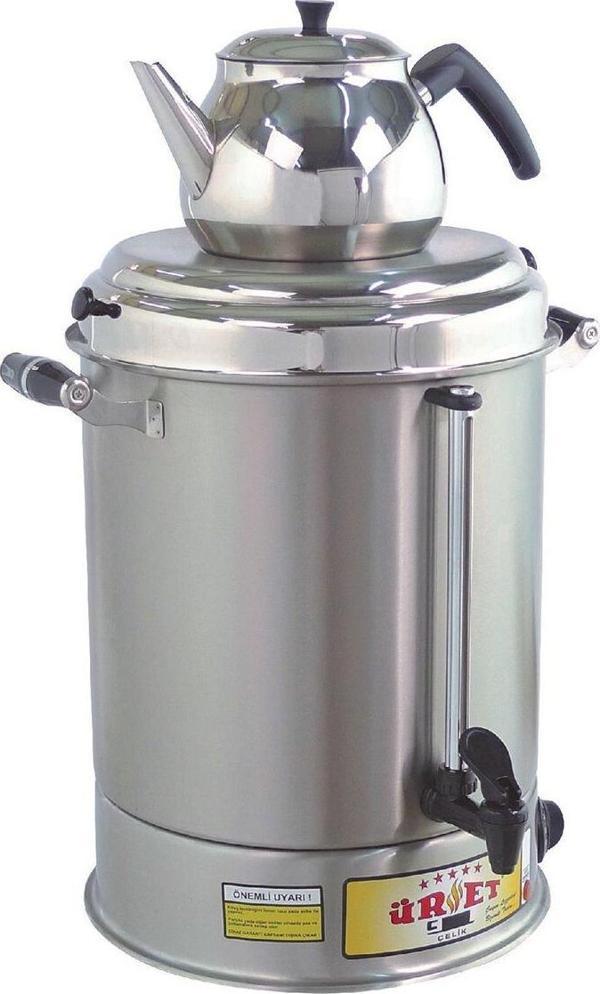 Üret Çelik 9 Litre Standart Semaver CSM 3 - Image 1
