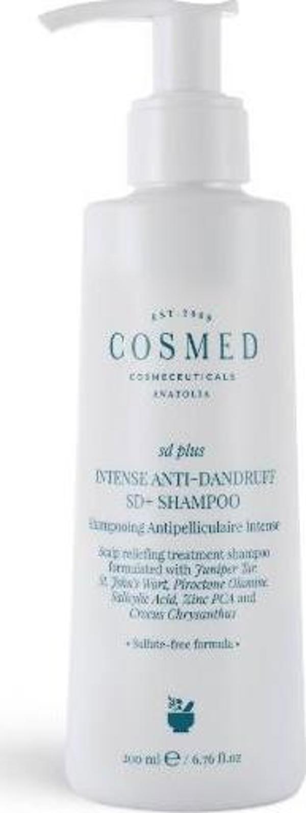 Cosmed SD Plus Intense Anti-Dandruff SD+ Shampoo 200 ml - Image 1