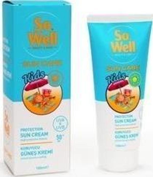 So Well Kids Koruyucu Güneş Kremi Spf 50+ 100 ml - Image 1