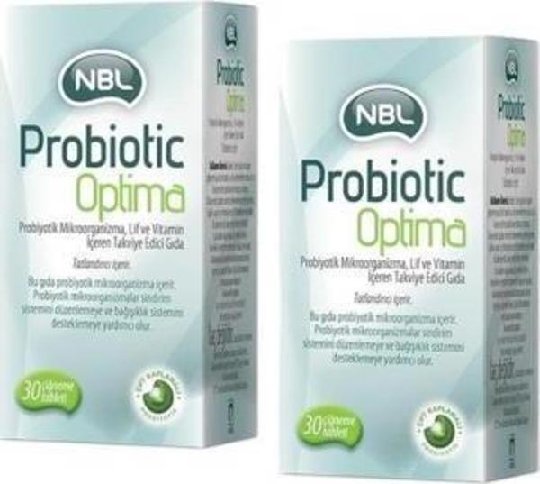 NBL Probiotic Optima 30 Çiğneme Tablet 2'li - Image 1