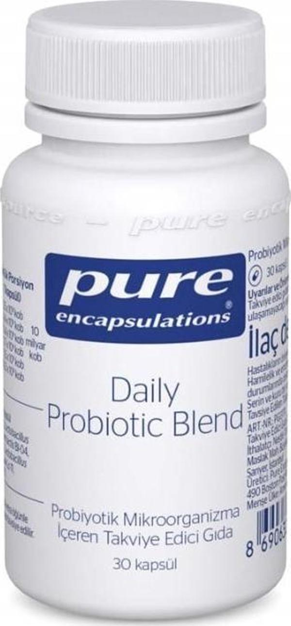 Pure Encapsulations Daily Probiotic Blend 30 Kapsül - Image 1