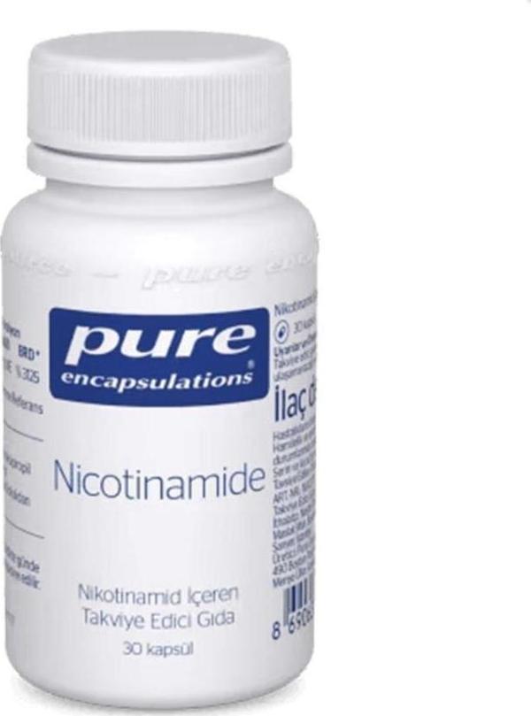 Pure Encapsulations Nicotinamide 30 Kapsül - Image 1