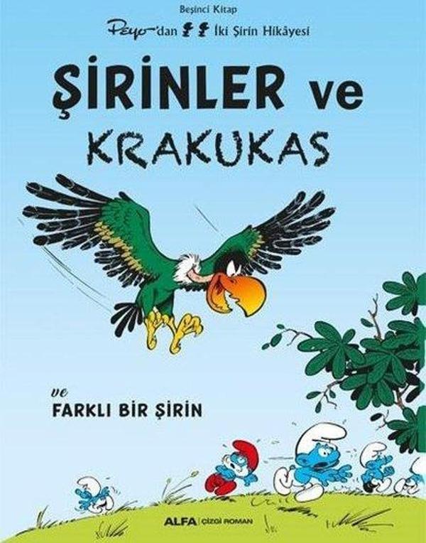 Şirinler ve Krakukas ve Farklı Bir Şirin - Peyo'dan İki Şirin Hikayesi - Beşinci Kitap - Alfa Yayıncılık - Image 1